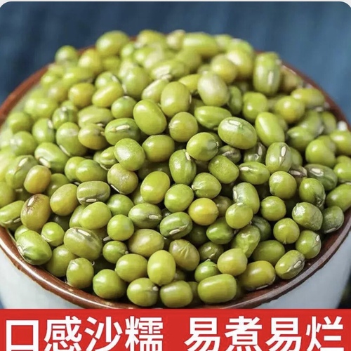 东北农家小绿豆新货500克可做绿豆糕绿豆汤发豆芽消暑易煮五谷杂