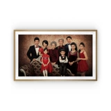 Электронный цифровой фотоальбом, фоторамка, художественная роспись, 65 дюймов