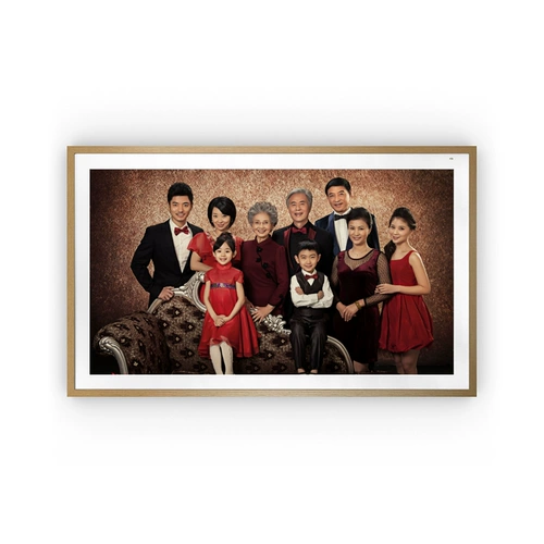 Электронный цифровой фотоальбом, фоторамка, художественная роспись, 65 дюймов