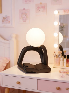 抽象人物艺术小夜灯卧室摆件