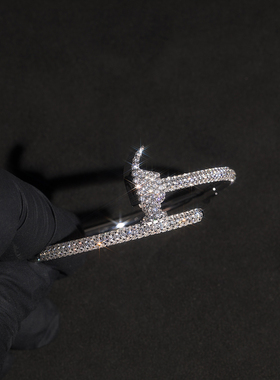 WBJ定制珠宝欧美通用银手镯