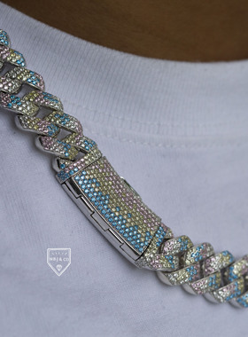 WBJ定制WBJ定制珠宝满钻古巴链