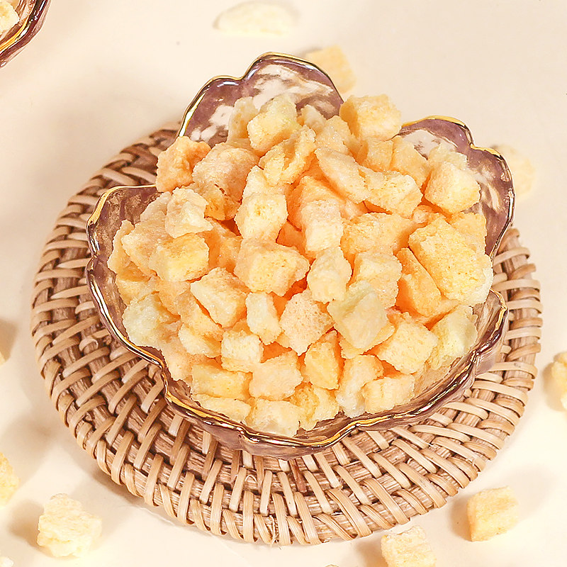 冻干哈密瓜丁碎粒哈蜜瓜干甜瓜水果果干干果果肉零食新疆特产烘焙,淘宝优惠券,粉丝福利购,淘宝优惠卷