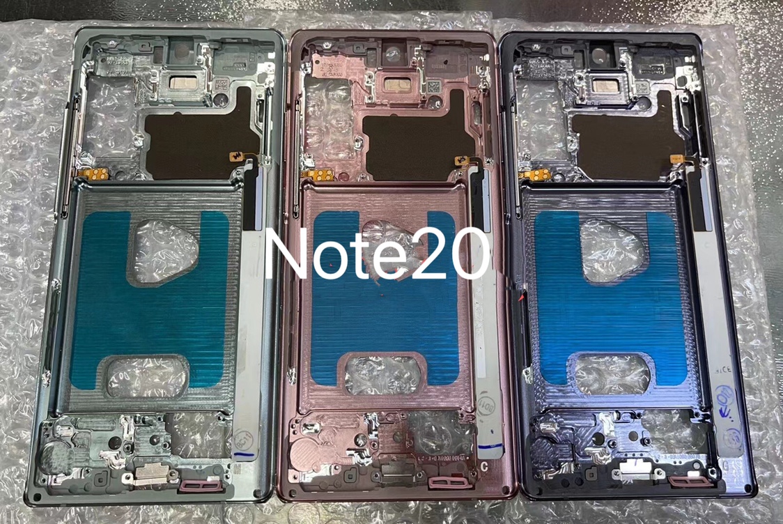 三星Note20 note20ultra原装边框 中壳屏幕框 手机原外壳Note20u - 图1