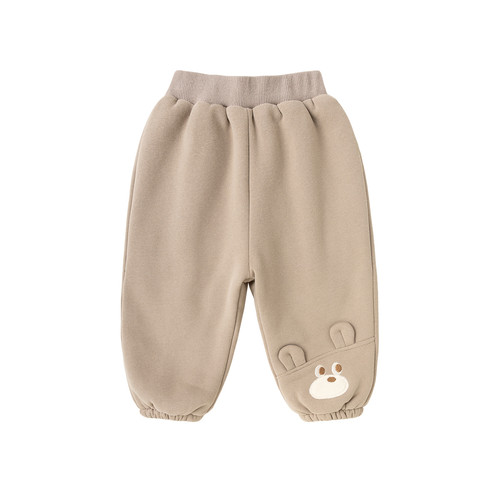 嘟嘟家宝宝裤子秋冬儿童长裤冬季加绒男童冬装女童童装休闲裤保暖 - 图3