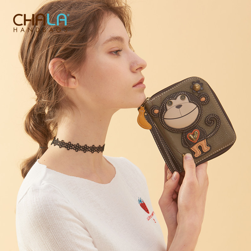 chala短款卡包夏薄款迷你潮零钱包 chala钱包