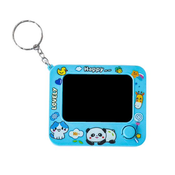 Mini Graffiti Small Drawing Board Keychain Children Girls Kindergarten Gift School Bag Small Pendant Portable Creative Toy