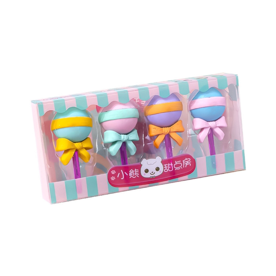 Cute Cartoon Ice Cream Eraser Kindergarten Children's Creative Eraser Nice-looking High-Value Small Gift