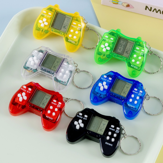 Tetris puzzle handle game console eye protection toy palm hamster kindergarten gift creative small toy