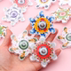 Finger running top children's educational decompression toy
