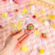 Fruit decompression Internet celebrity Lewang new bagged simulation silicone fun little red book mini super soft rebound small toy