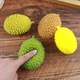 Decompression small toy durian squeeze and slow rebound when pressed