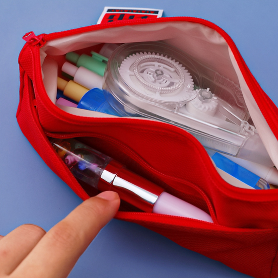Inspirational pencil case that must pass every exam, large-capacity pencil case