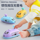 Children's press inertia toy bus yacht pull back cartoon car educational baby toy car girl boy