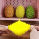 Decompression small toy durian squeeze and slow rebound when pressed