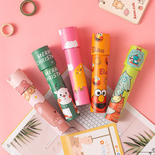 万花筒多棱镜儿童科学手工实验玩具小学生幼儿园男女孩益智望远镜 - 图1