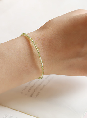 天然石水晶手链女时尚