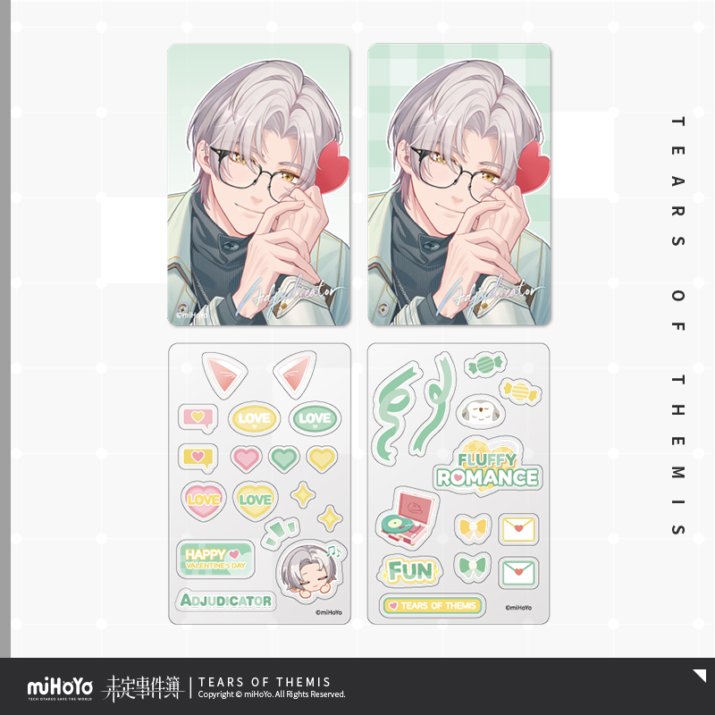 【米哈游/未定事件簿】恋心萌动系列专属小卡装饰套组 miHoYo-图2