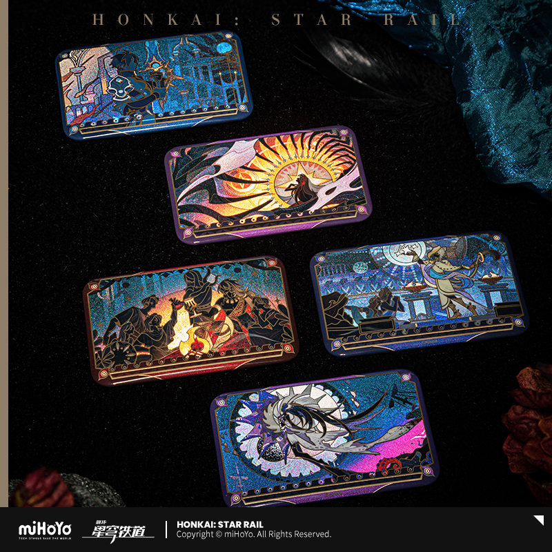 【米哈游/崩坏:星穹铁道】再创世之卷系列马口铁徽章 miHoYo - 图1