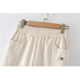 Washed cotton casual pants moderate commuting Korean version