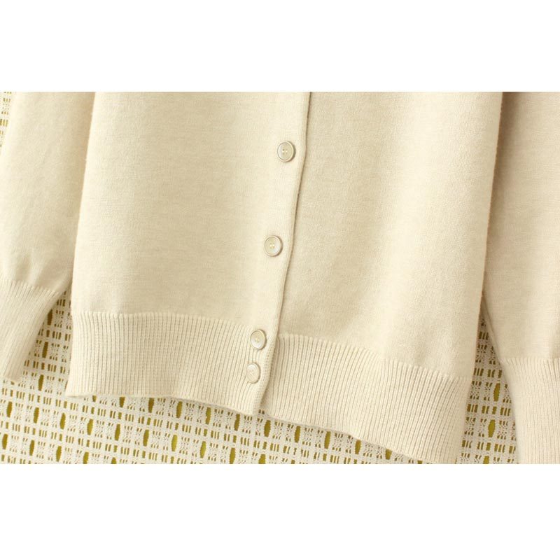 2025新款单排扣圆领针织衫开衫女大码胖mm韩系穿搭叠穿毛衣外套秋,淘宝优惠券,粉丝福利购,淘宝优惠卷