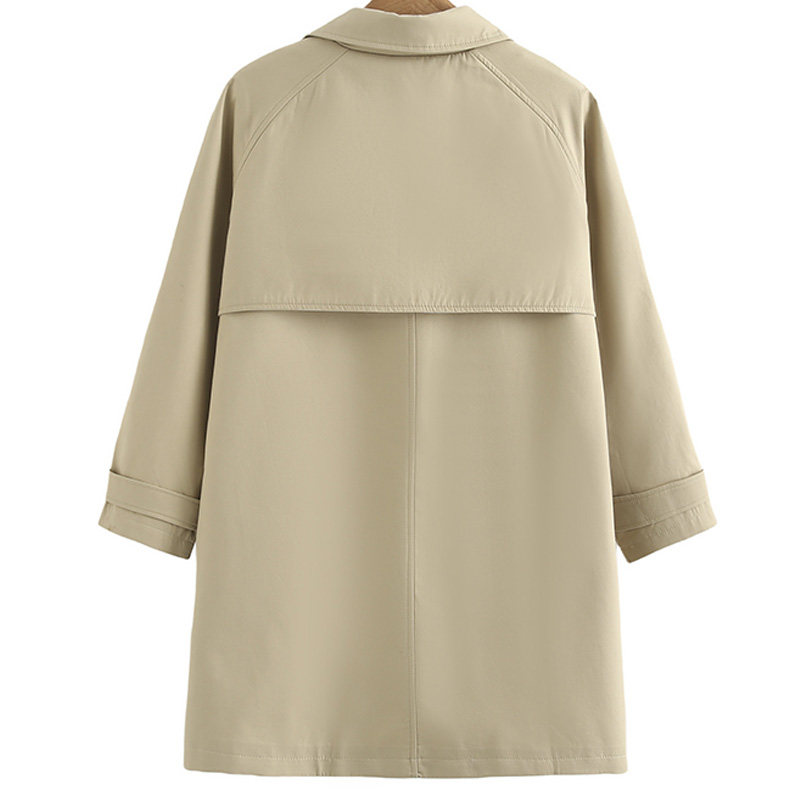 大码女装今年流行的中长款风衣女胖妹妹2025秋新款时尚休闲外套韩,淘宝优惠券,粉丝福利购,淘宝优惠卷