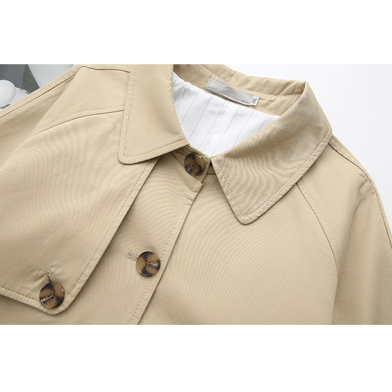 大码女装今年流行的中长款风衣女胖妹妹2025秋新款时尚休闲外套韩,淘宝优惠券,粉丝福利购,淘宝优惠卷