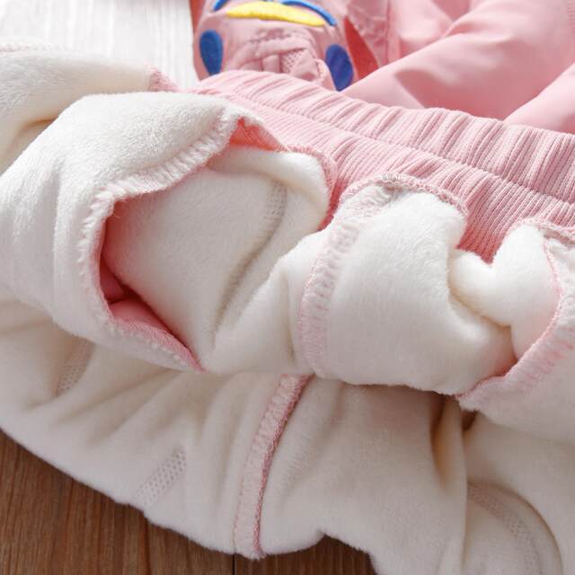 Aini Meng Meng Girls' Ski Pants Autumn and Winter 2026 New Plush Warm Cotton Pants Girls' Large Children's Waterproof Charge Pants