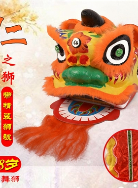 舞狮儿童醒狮南狮道具狮头玩具