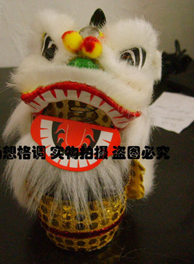中国特色礼品醒狮舞狮摆件