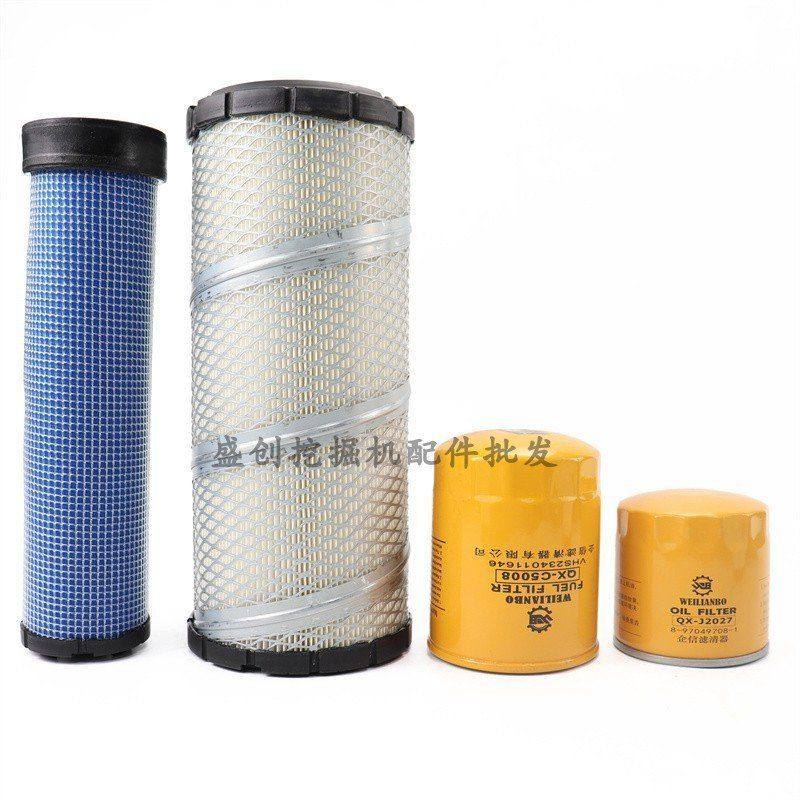 国四三一SY55C 60 70 75挖掘机空气滤芯机油柴油油水液压回油配件,淘宝优惠券,粉丝福利购,淘宝优惠卷