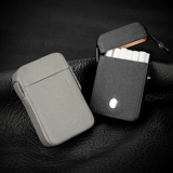 Портативный кожаный портсигар, высококлассный защитный чехол, 20 шт