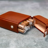 Одна кожа одна кожаная лампа ласточка и 20 сигаретная коробка мужская портативная овощная оболочка с высокой высокой высокой