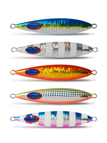 飘落慢摇铁板铅鱼路亚饵海水船钓底层鱼石斑鲷类黑头100g150g200g - 图3