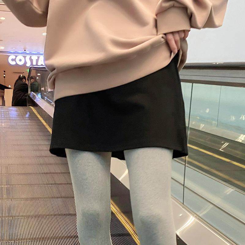 韩版叠穿屁帘下摆内搭搭配鲨鱼裤不透假两件遮胯遮屁股大码显瘦,淘宝优惠券,粉丝福利购,淘宝优惠卷