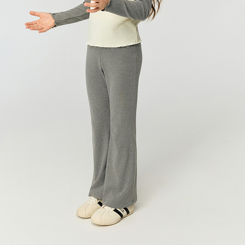 爱慕儿童女孩直筒长裤微喇裤秋冬磨毛裤子红外升温外穿弹力复古,淘宝优惠券,粉丝福利购,淘宝优惠卷