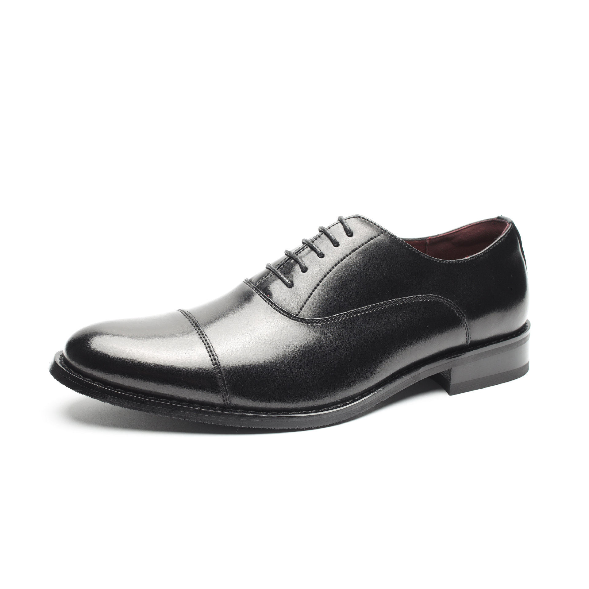 Men lace up business dress leather shoes in plus size 45-47,淘宝优惠券,粉丝福利购,淘宝优惠卷