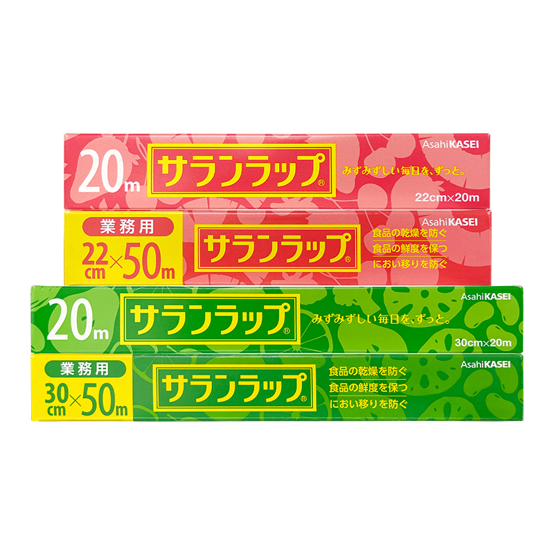 日本进口旭化成食品级保鲜膜PVDC微波炉食品专用保鲜膜加厚易撕拉 - 图3