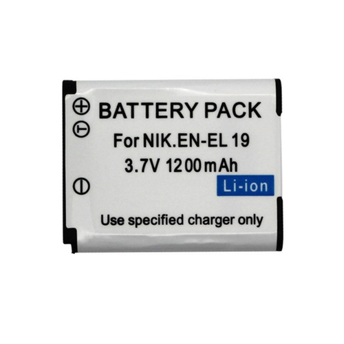 适用尼康COOLPIX S32 S33 S5300 W150数码相机EN-EL19电池+充电器 - 图2