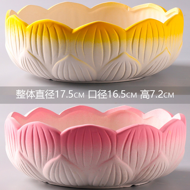 拼盘花盆陶瓷创意大口径组合造景粗陶透气个性特大号特价清仓包邮,淘宝优惠券,粉丝福利购,淘宝优惠卷