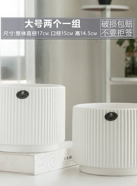 客厅简约花盆陶瓷家居饰品创意