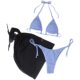 2021 new hot spring bikini hollow split swimsuit