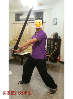 来图定制动漫COSplay木剑黑檀
