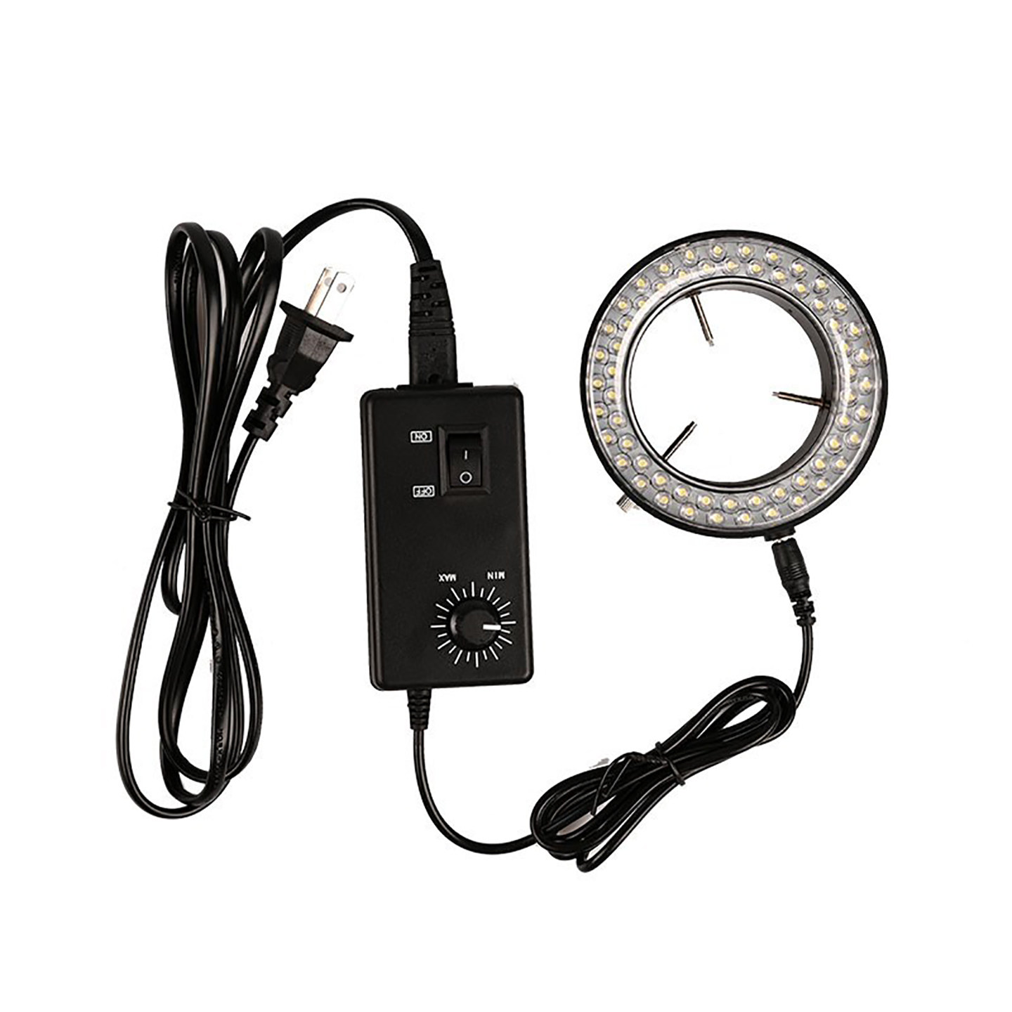 显微镜环形LED光源CCD工业相机视觉检测144颗灯珠可调亮度内径63,淘宝优惠券,粉丝福利购,淘宝优惠卷