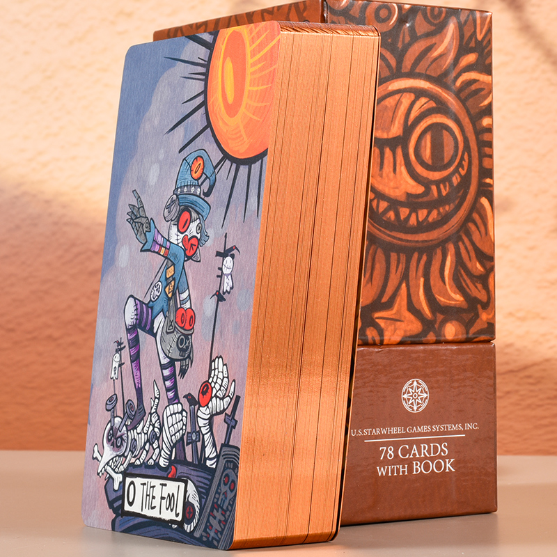 正版原创古古怪怪大世界塔罗牌Tarot初学者韦特经典解读桌游卡牌 - 图1