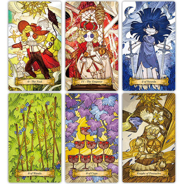 Genuine original puppet tarot card board game card