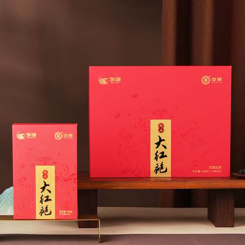 中茶厦门海堤茶叶AT679精品大红袍礼盒特级岩茶茶礼送人爆款200g - 图2
