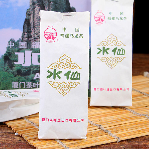中茶海堤茶叶AT117水仙手工绵纸袋装小泡装武夷岩茶乌龙茶500g - 图1