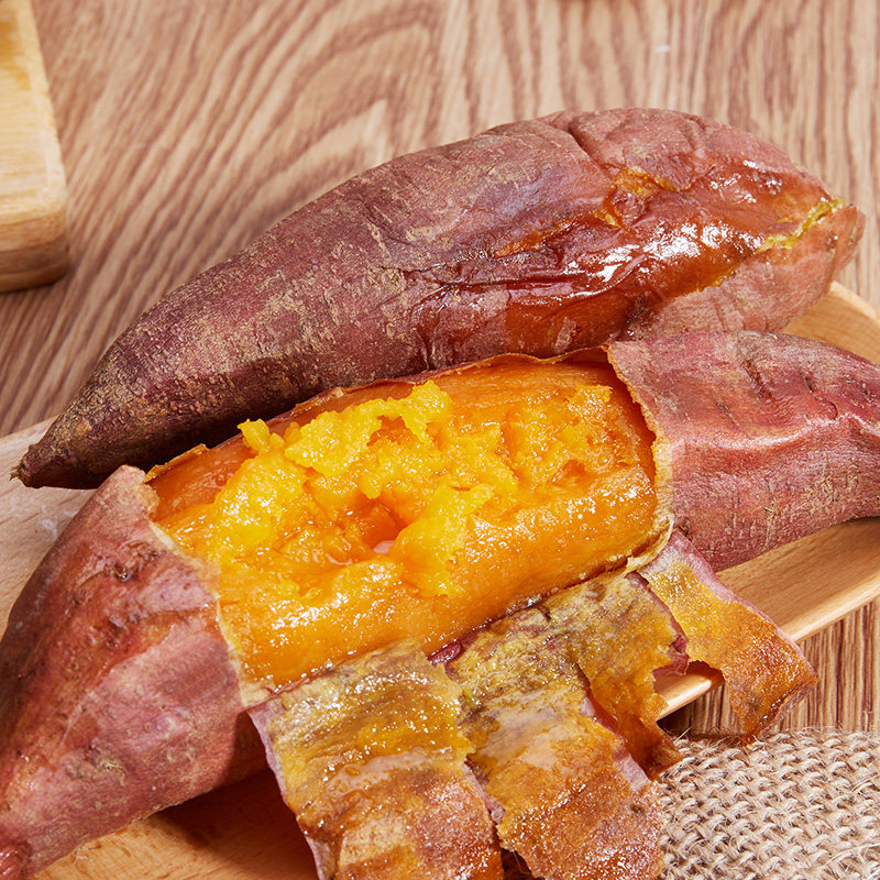 5斤沙地蜜薯农家香甜薯黄新鲜红薯 果敢水果番薯