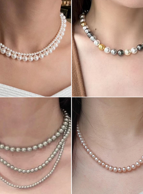 经典珍珠项链返场！多尺寸可选
